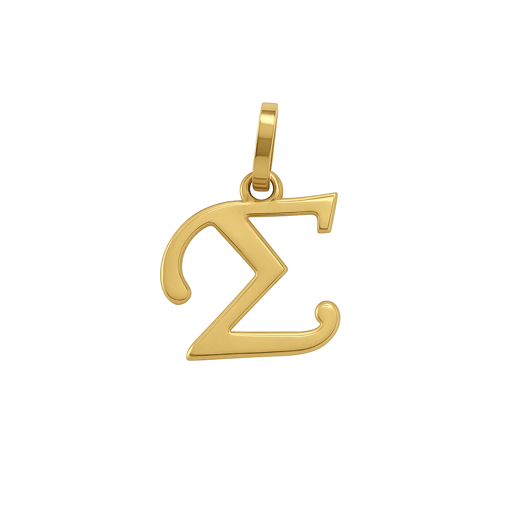 Μονόγραμμα χρυσός 14Κ-Σ