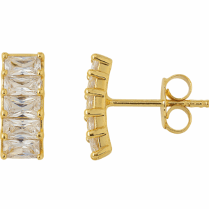 Σκουλαρίκια χρυσός 14Κ-Five lights