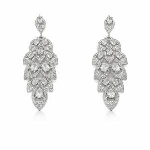 Σκουλαρίκια ασήμι 925 με ζιργκόν